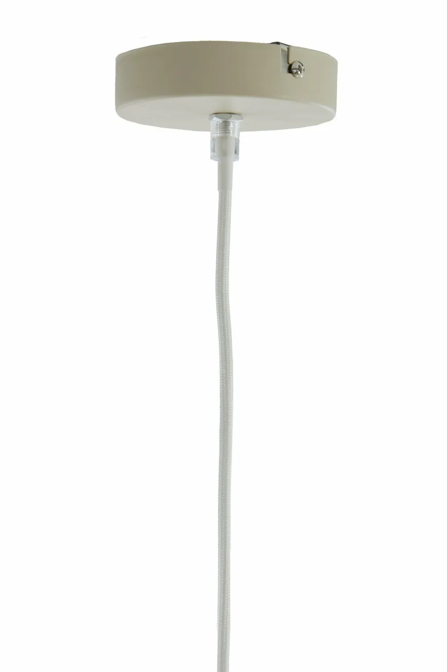 Light en Living Hanglamp Ø50X34 cm ZUBEDA linnen naturel