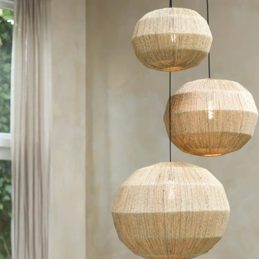Light en Living Hanglamp Ø50x50 cm JUNNA jute naturel