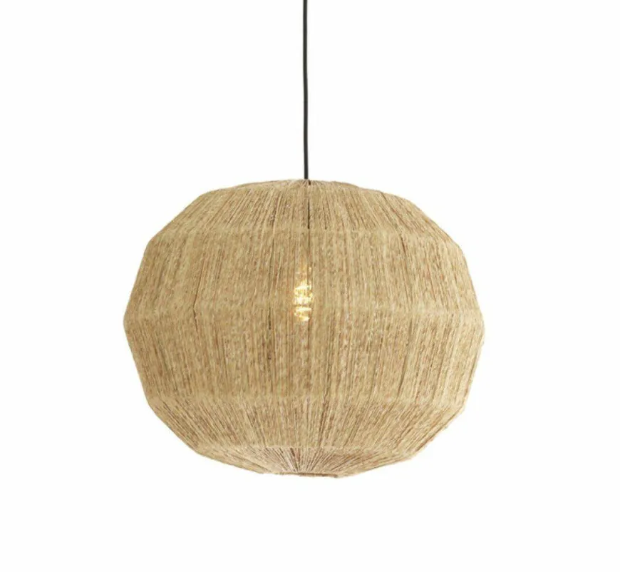 Light en Living Hanglamp Ø50x50 cm JUNNA jute naturel