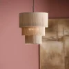 Light en Living Hanglamp 3L Ø45x50 cm MALAIKA taupe