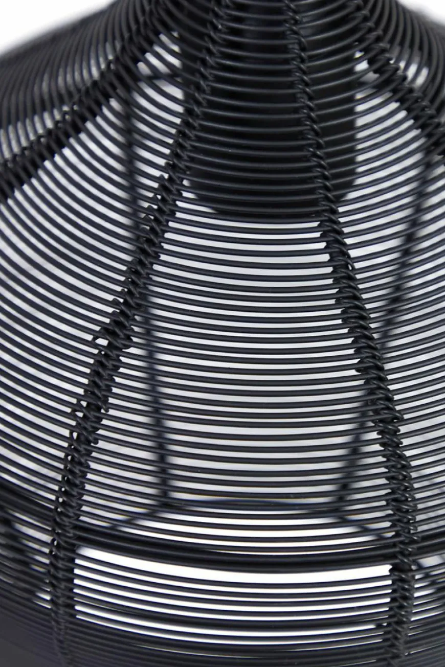 Light en Living Hanglamp 5L 100x20x122 cm ALVARO mat zwart