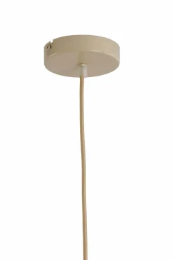 Light en Living Hanglamp Ø48x29 cm LAVRIO webbing naturel+hout