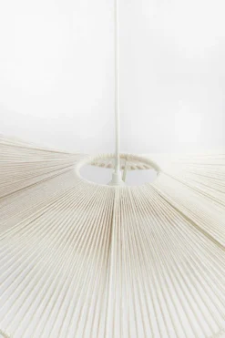 Light en Living Hanglamp Ø70x15 cm RAFA creme