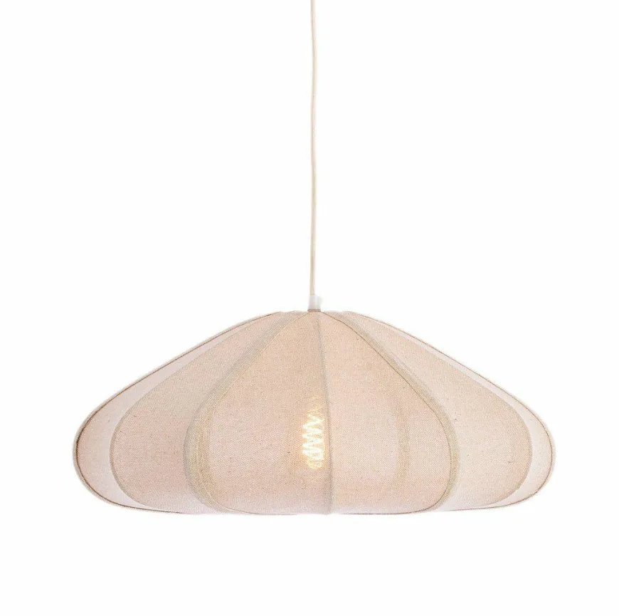 Light en Living Hanglamp Ø50X20 cm Cesano Jute Natural