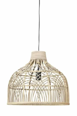 Light en Living Hanglamp Ø48x43 cm POCITA rotan naturel L