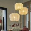 Light en Living Hanglamp Ø50x37,5 cm PLUMERIA zand