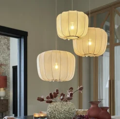 Light en Living Hanglamp Ø50x37,5 cm PLUMERIA zand