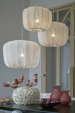 Light en Living Hanglamp Ø50x37,5 cm PLUMERIA zand