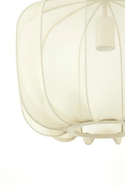 Light en Living Hanglamp Ø50x37,5 cm PLUMERIA zand