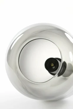 Light en Living Hanglamp Ø22x52 cm LEKAR zwart+smoke glas
