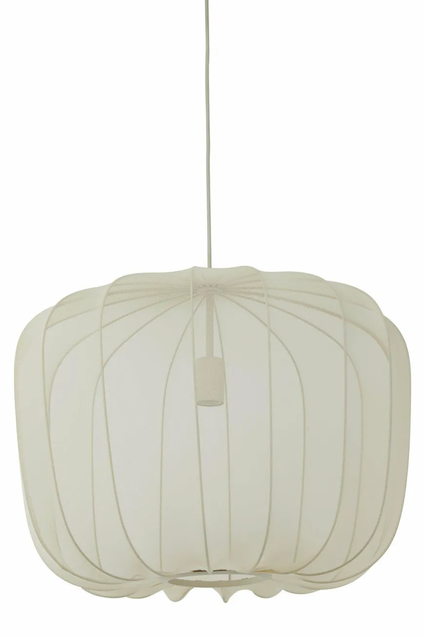 Light en Living Hanglamp Ø60x45 cm PLUMERIA zand