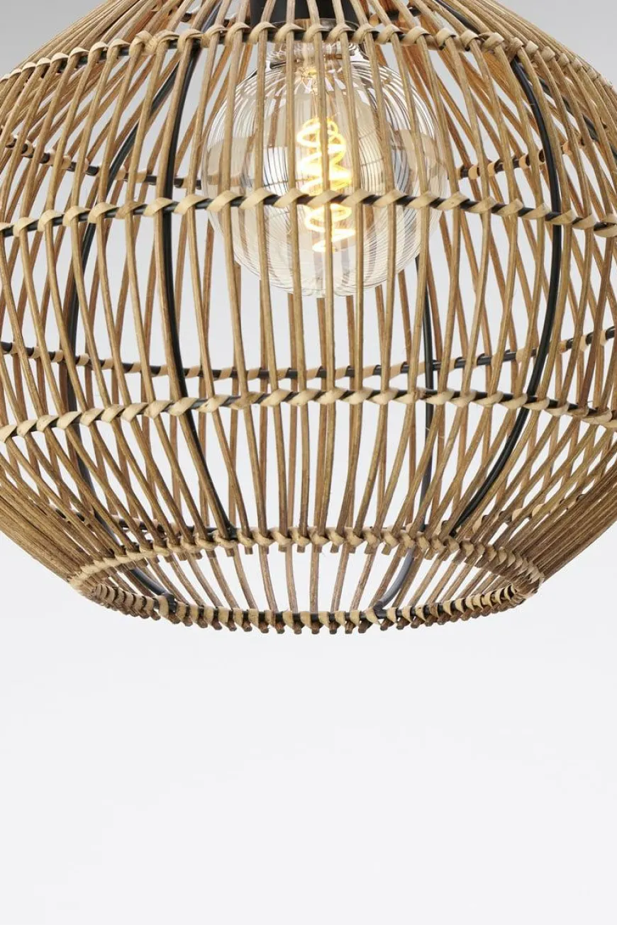 Light en Living Hanglamp Ø30x31,5 cm PACINO rotan donker bruin