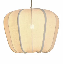 Light en Living Hanglamp Ø40x30 cm ZUBEDO crème