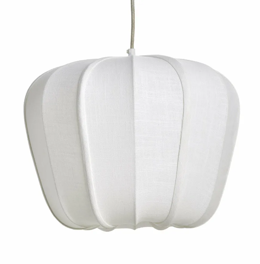 Light en Living Hanglamp Ø40x30 cm ZUBEDO crème