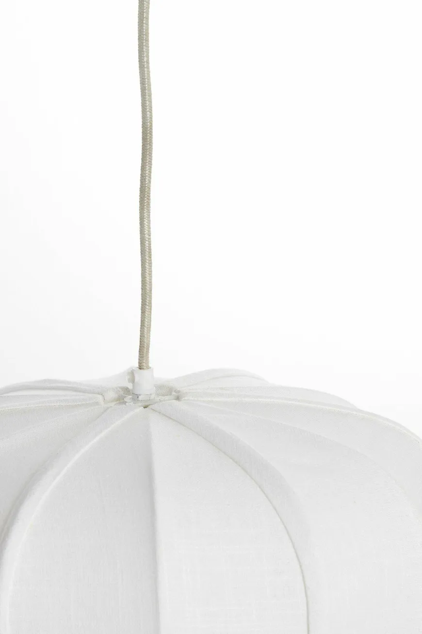 Light en Living Hanglamp Ø40x30 cm ZUBEDO crème