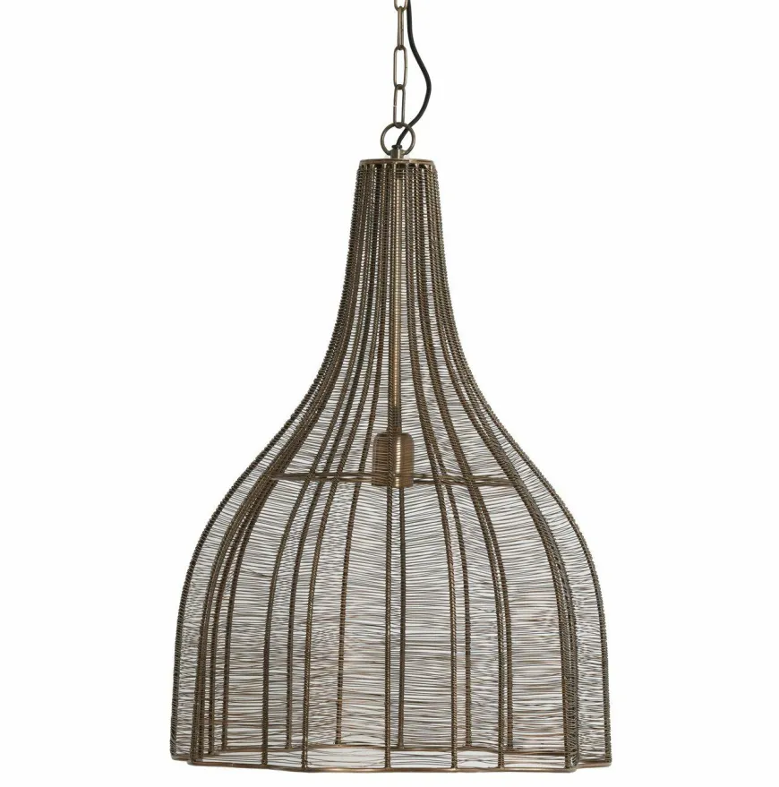 Light en Living Hanglamp Ø45x61 cm MARIAMA antiek brons
