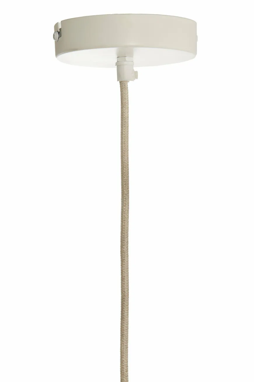Light en Living Hanglamp Ø49,5x38 cm ZUBEDO crème