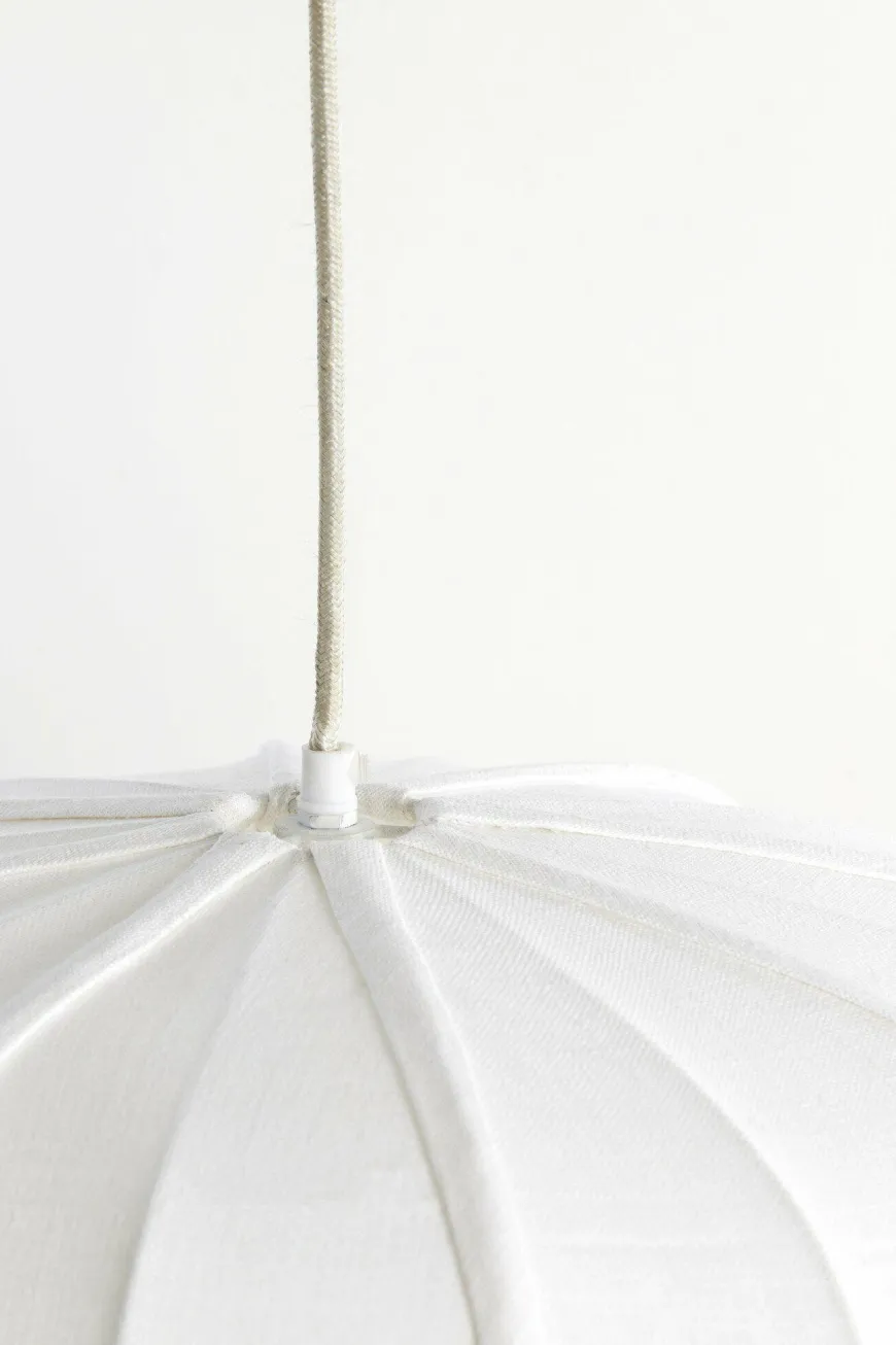 Light en Living Hanglamp Ø49,5x38 cm ZUBEDO crème