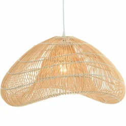Light en Living Hanglamp 65x64x30,5 cm JANZUR rattan naturel