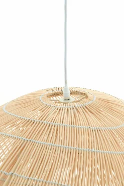 Light en Living Hanglamp 65x64x30,5 cm JANZUR rattan naturel