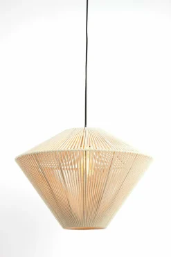 Light en Living Hanglamp Ø56x43 cm FELIDA crème