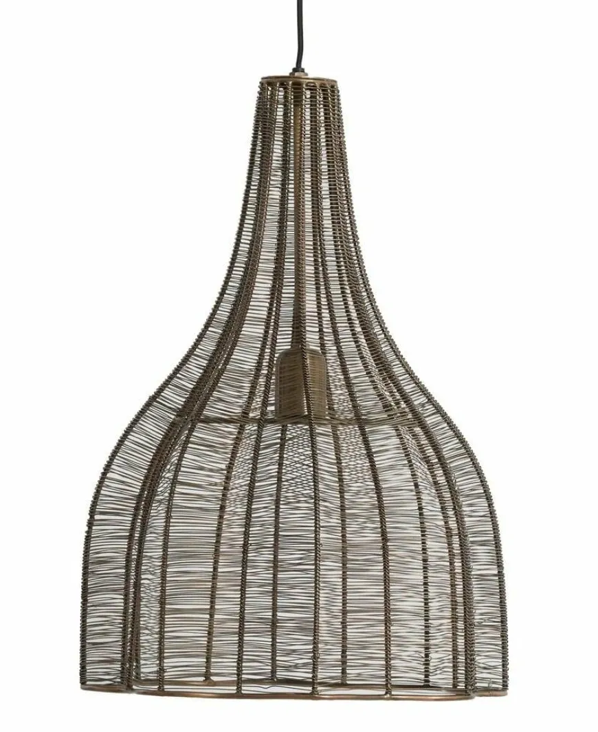 Light en Living Hanglamp Ø35x50 cm MARIAMA antiek brons