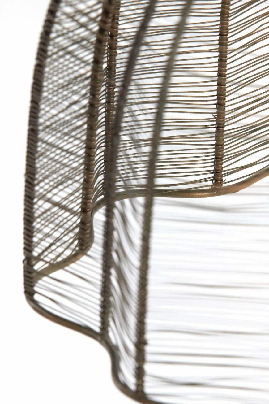Light en Living Hanglamp Ø35x50 cm MARIAMA antiek brons