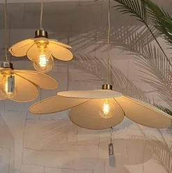 Light en Living Hanglamp Ø79x20 cm FYANO zand