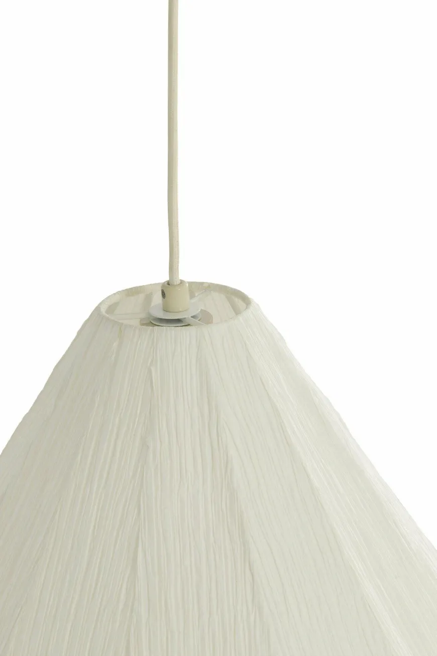 Light en Living Hanglamp Ø45x36 cm SARELLA papier wit