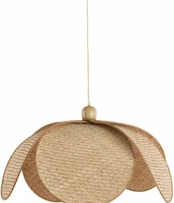 Light en Living Hanglamp Ø60,5x30,5 cm LAVRIO natural hout
