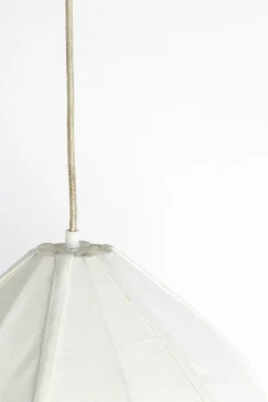 Light en Living Hanglamp Ø58,5x40 cm ZUBEDA crème
