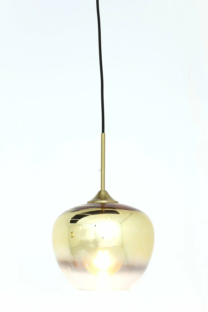 Light en Living Hanglamp MAYSON goud - Diverse maten