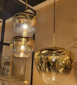 Light en Living Hanglamp MAYSON goud - Diverse maten