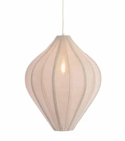 Light en Living Hanglamp Ø47x55 cm PASTO jute naturel
