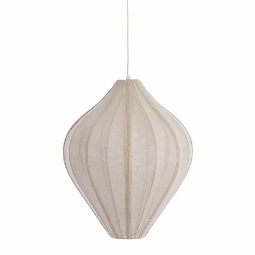 Light en Living Hanglamp Ø47x55 cm PASTO jute naturel
