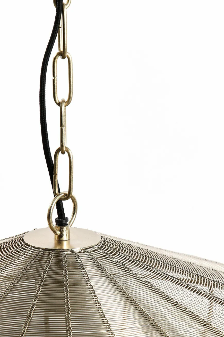 Light en Living Hanglamp Ø51x20 cm BAHOTO lichtgoud
