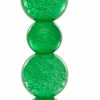 Light en Living Kaarsenhouder Ø9,5x34 cm ITINGA glas bubbel groen