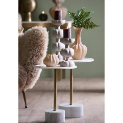 Light en Living Kaarsenhouder Ø13x36,5 cm ASTORIA zand