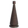 Light en Living Kandelaar Ø12x33 cm ALMOLA mango hout donker bruin