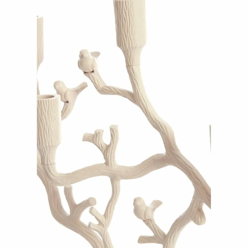 Light en Living Kandelaar 3L 26x11x42 cm JARDIA creme