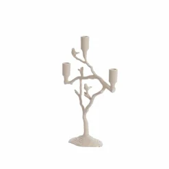 Light en Living Kandelaar 3L 26x11x42 cm JARDIA creme