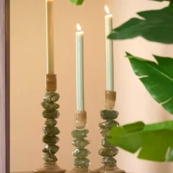 Light en Living Kandelaar Ø11,5X29,5 cm ESTINA groen