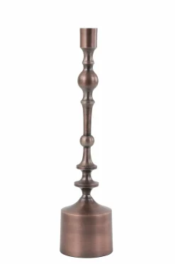 Light en Living Kandelaar Ø10x42 cm SHEVA mat antiek koper