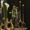 Light en Living Kandelaar Ø13x55 cm ANTIGA antiek brons