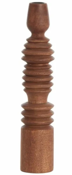 Light en Living Kandelaar Ø7,5x36 cm AFIFE hout roodbruin