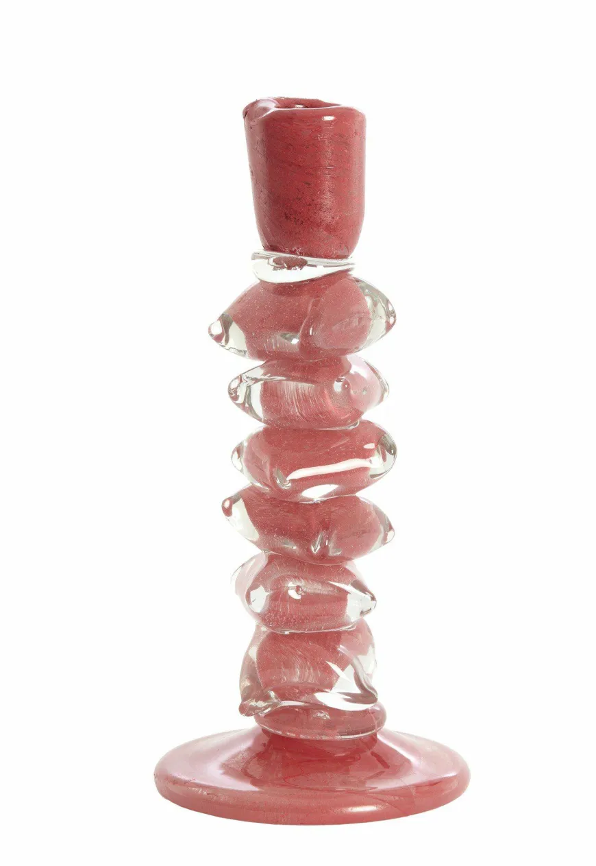 Light en Living Kandelaar Ø11,5X29,5 cm ESTINA rood