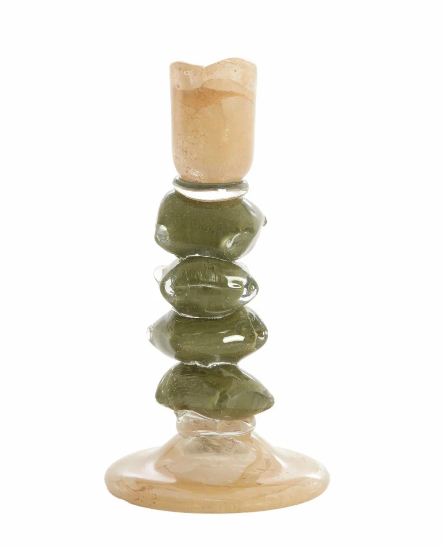 Light en Living Kandelaar Ø11,5X23 cm ESTINA groen