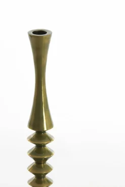 Light en Living Kandelaar Ø10x45 cm MISTRY glanzend groen goud
