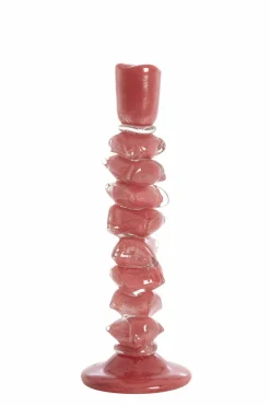 Light en Living Kandelaar Ø11,5X35 Cm ESTINA rood