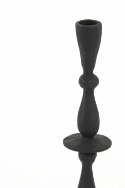 Light en Living Kandelaar Ø7x28,5 cm CASANDRA mat zwart